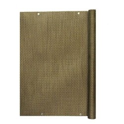 Mata osłonowa technorattan brązowa pvc 100cm rolka 3mb