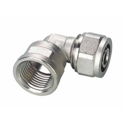 Kolano pex-al-pex chrom 3/4x20 dziewczynka