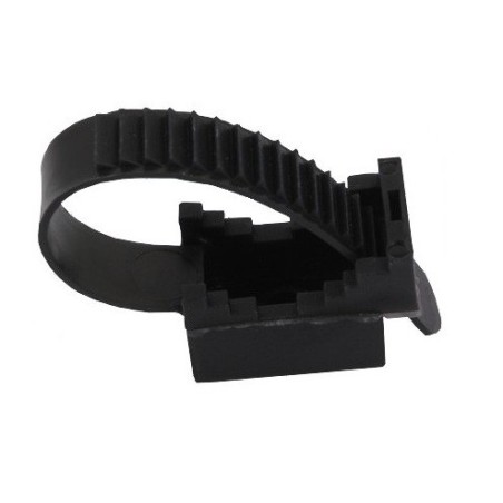 Uchwyt paskowy 12 80mm czarna up-30 uv