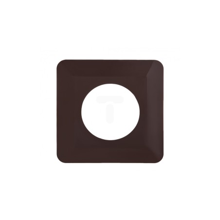 Osłona ściennna pod włącznik osx-910 130x130 brązowy