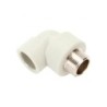 Pp-r kolano gwint zewnętrzny 90 stopni  25mm x 1/2 pn25