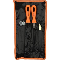 Zestaw do ostrzenia łańcucha 4.5mm 4szt