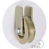 Rolka metalowa 79mm łożyskowana, na rurę 1/2'' rjrm-79-26