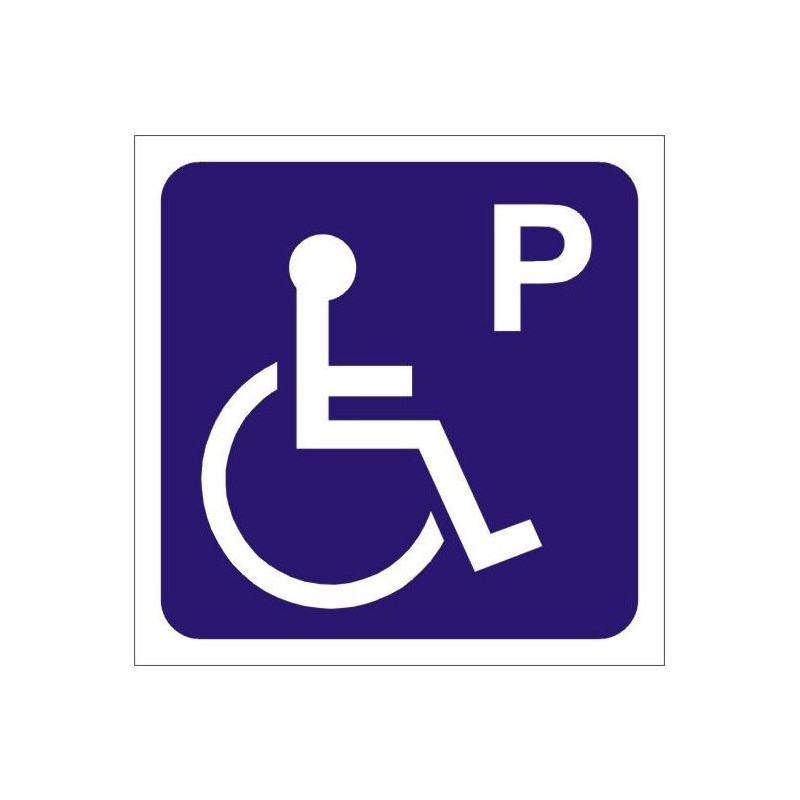 Tablica parking dla niepełnosprawnych
