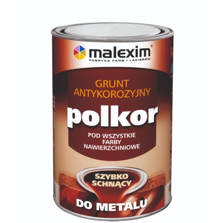 Szybkoschnący antykorozyjny grunt polkor czerwony t 3009 5l
