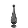 Grot stalowy kuty fi 30mm h120 l35