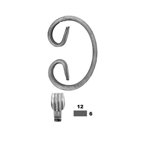 Spirala c 12x6mm h95 l60