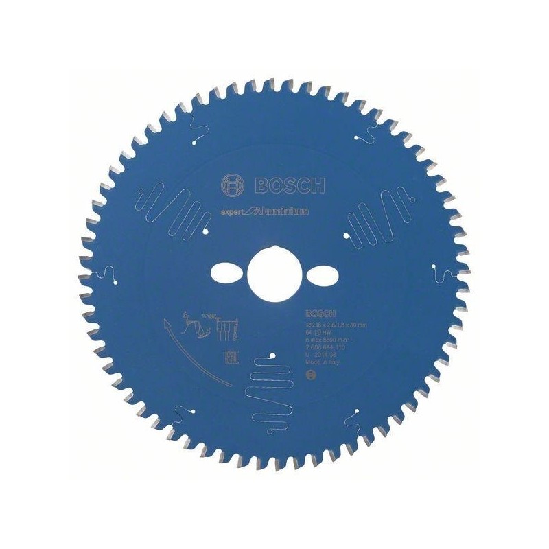 Tarcza pilarska expert for aluminium 216x30x2.6 64 t