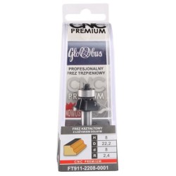 Frez trzpieniowy cnc premium kształtowy 34.9x15.7x8