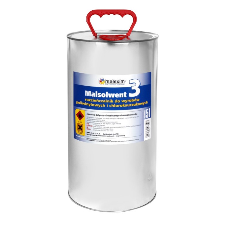 Rozpuszczalnik malsolwent do poliwinyl. I chlorokau. 5l