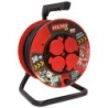 Przedłużacz heavy duty na bębnie 40m przewód h05rr-f 3x2,5mm