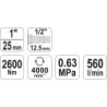 Klucz udarow 1'' 2600nm krótki