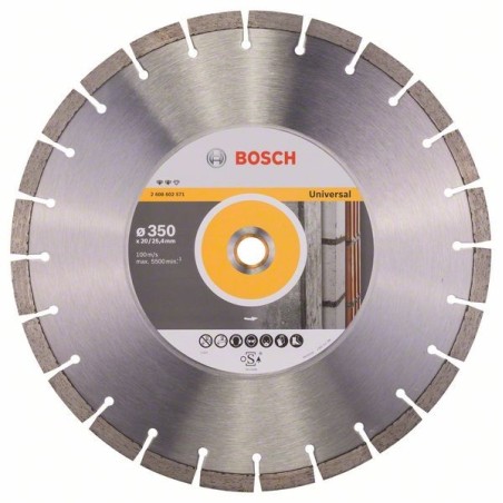 Tarcza diamentowa uniwersalna 350/20/25,4mm