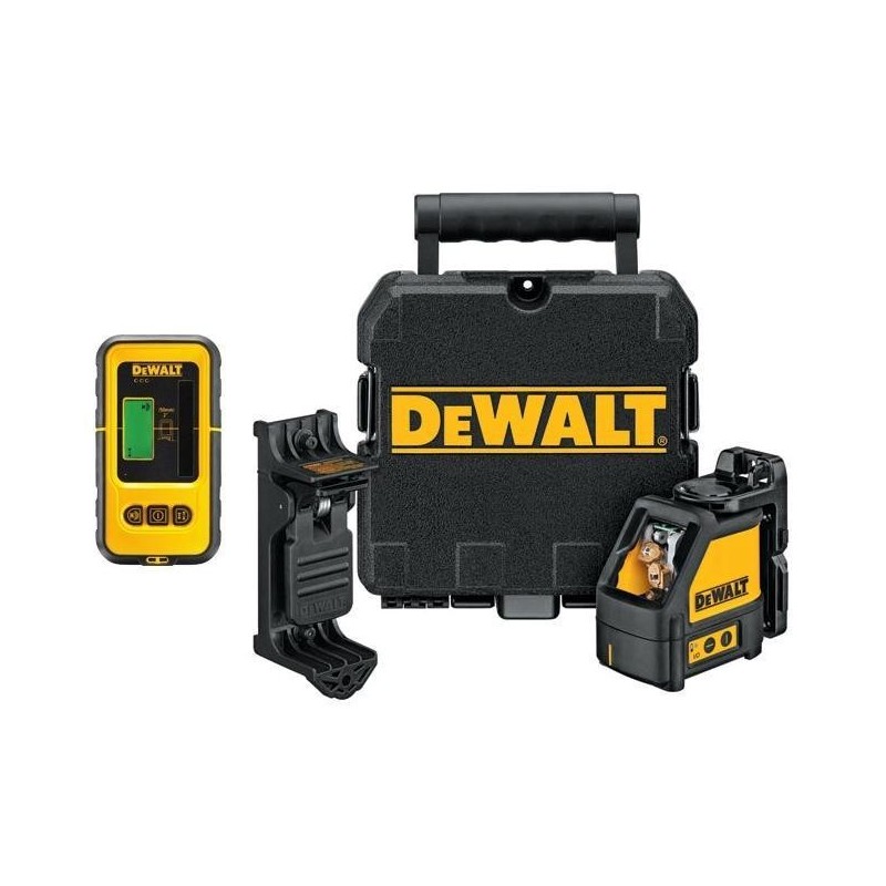 Laser krzyżowy + detektor