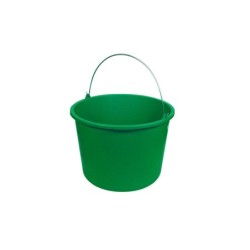 Wiadro plastikowe zielone 20 litrów