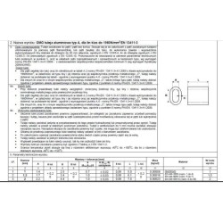 Tuleja zaciskowa aluminiowa do lin 1mm