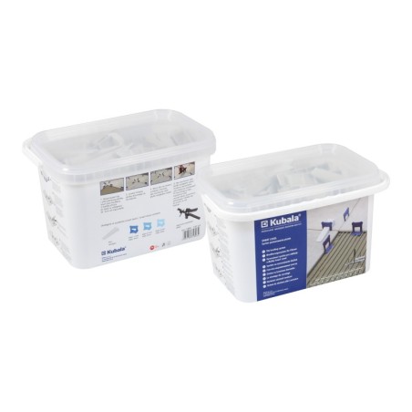 Zestaw 50 klinów i 100 klipsów 1mm smart level