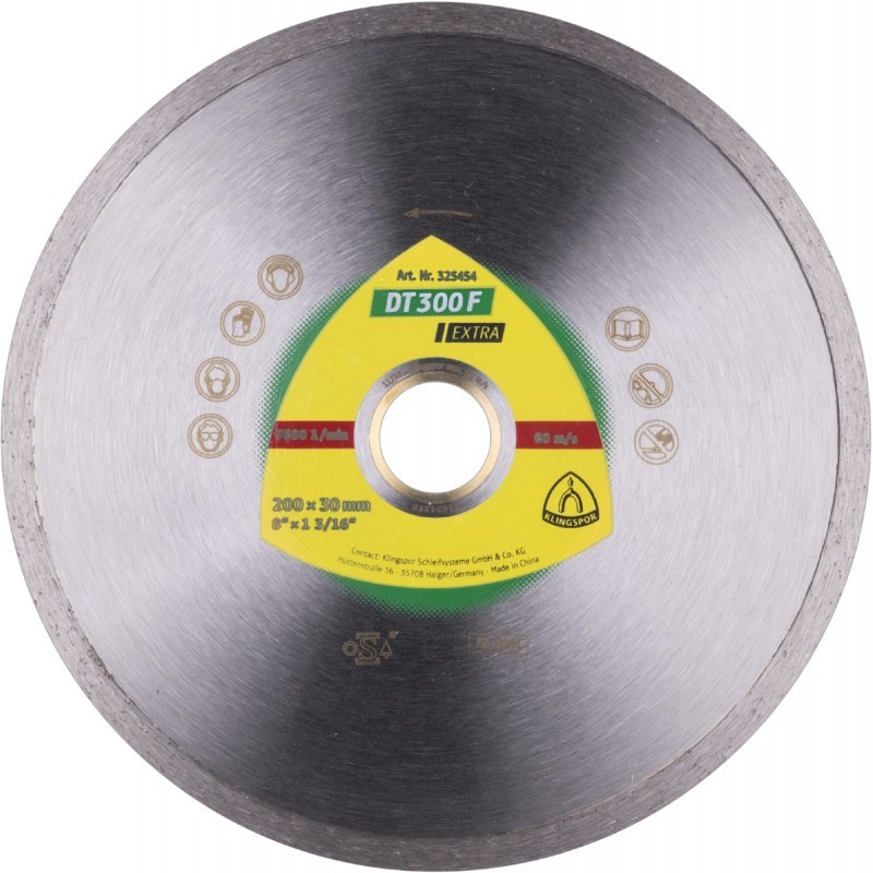 Tarcza diamentowa gładka dt300f 230mm 325360
