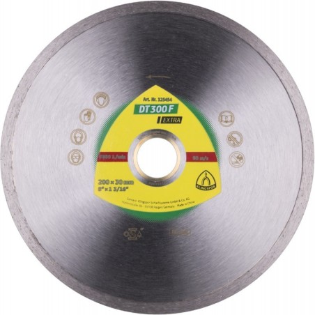 Tarcza diamentowa gładka dt300f 230mm 325360