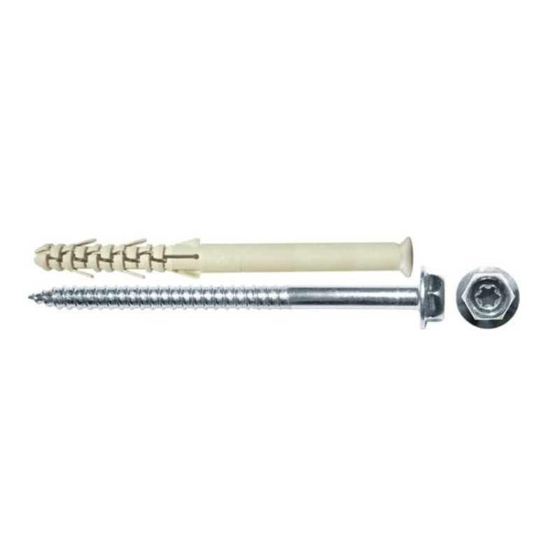 Dybel ramowy łeb sześciokątny podkładkowy ac torx 10/80mm