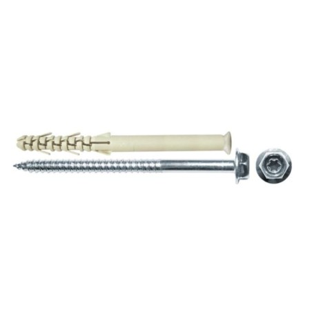 Dybel ramowy łeb sześciokątny podkładkowy ac torx 10/100mm