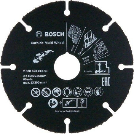 Tarcza uniwersalna z węglików spiekanych multi wheel 115mm