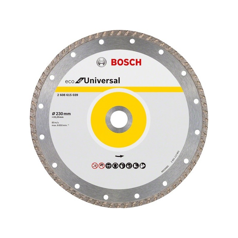 Tarcza diamentowa budowlana eco turbo 230mm