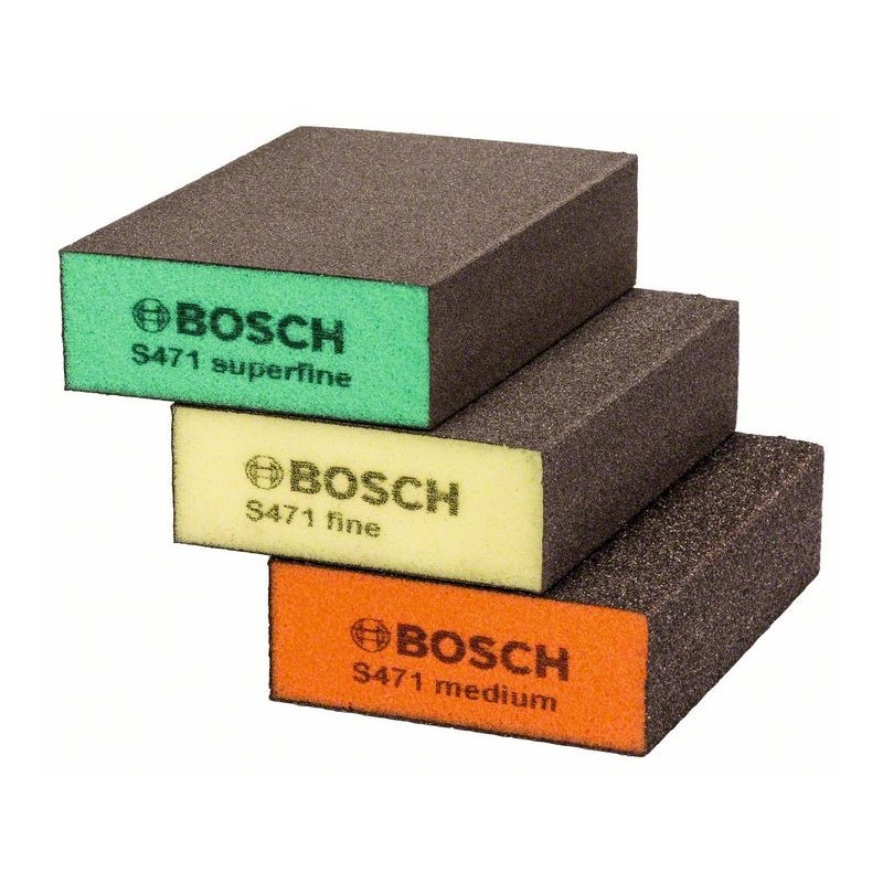 Zestaw gąbek szlifierskich best for flat and edge 3 szt.