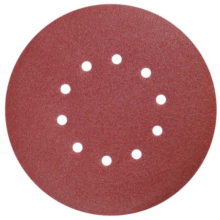 Krążki ścierne 225mm 5 sztuk gr.100 a142220 z otworami