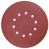 Krążki ścierne 225mm 5 sztuk gr.100 a142220 z otworami