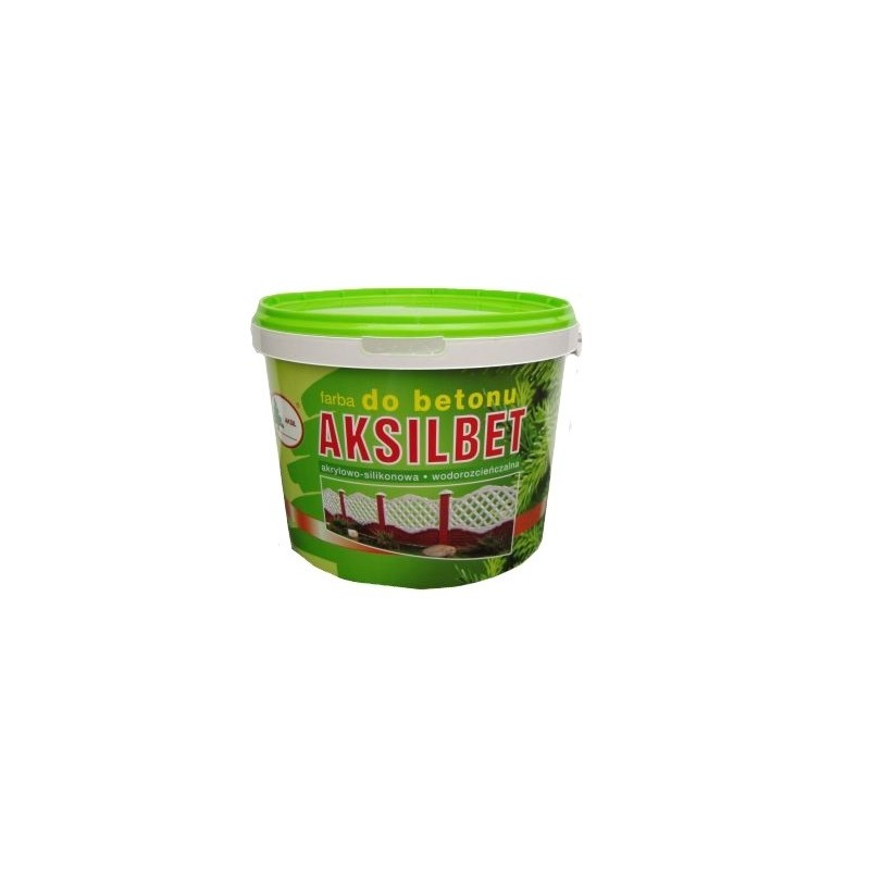 Aksilbet farba do betonu biała 5.0l
