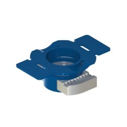 Element zatrzaskowy m10 z tworzywem do profilu mg,mf,mh
