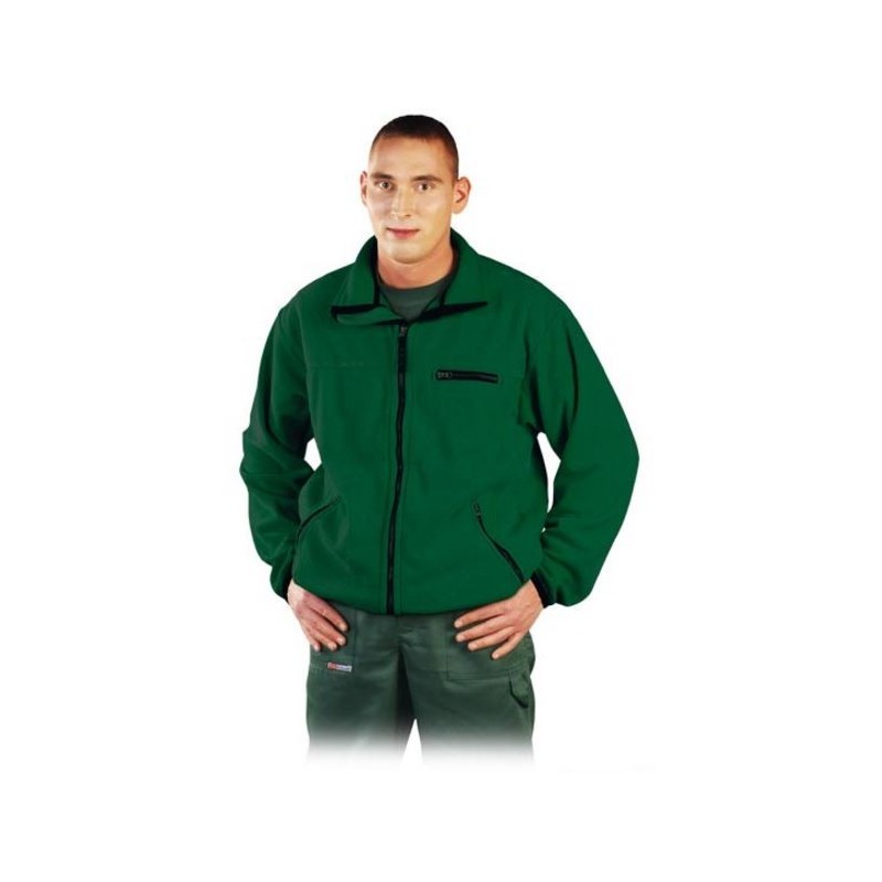 Bluza z polaru honeyz zielony rozmiar xl