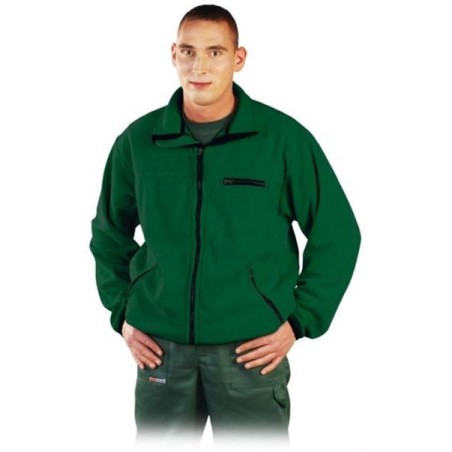 Bluza z polaru honeyz zielony rozmiar xxxl