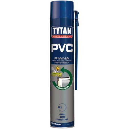 Pianka 750ml tytan do pcv niskorozprężna wielosezonowa