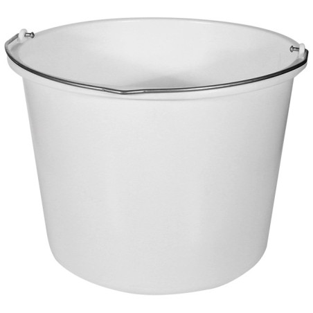Wiadro plastikowe 12 litrów białe