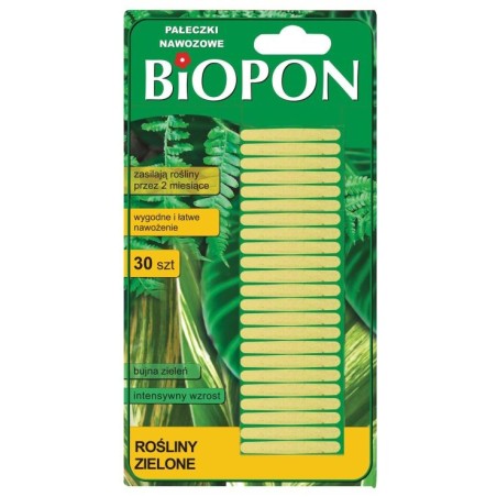 Nawóz pałeczki, nawozowe do roślin zielonych 30 szt.