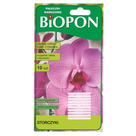 Nawóz pałeczki, nawozowe do storczyków 10 szt.