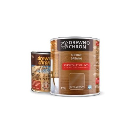 Drewnochron impregnat grunt bezbarwny 2.5l