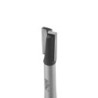 Frez trzpieniowy cnc premium prosty dwupłytkowy 8x30x8
