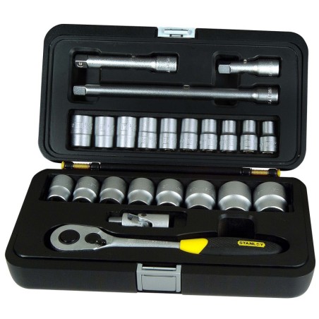 Zestaw kluczy nasadowych 1/2' 23 sztuk 8-32mm