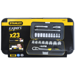 Zestaw kluczy nasadowych 1/2' 23 sztuk 8-32mm