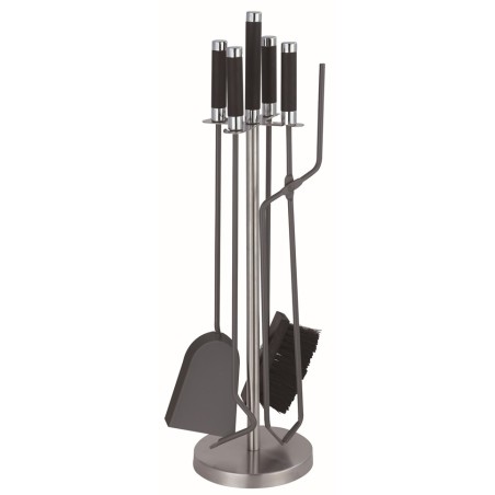 Zestaw kominkowy 5-el,wys.66cm,stal