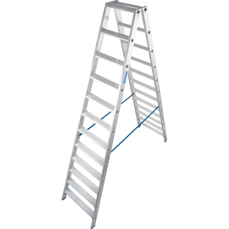 Drabina aluminiowa dwustronna stabilo 2x12 szczebli
