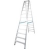 Drabina aluminiowa dwustronna stabilo 2x12 szczebli