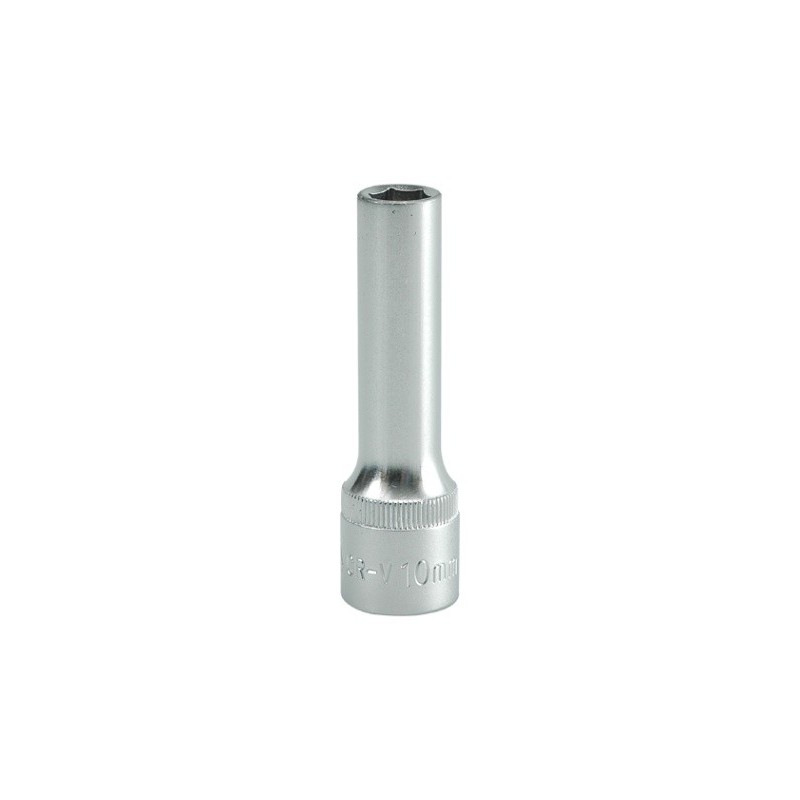 Nasadka długa 6-kątna chromowana 1/2'' 10mm