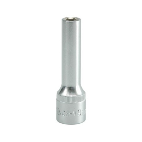 Nasadka długa 6-kątna chromowana 1/2'' 9mm