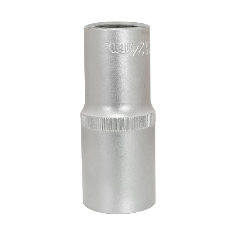 Nasadka długa 1/2'' 6-kątna satin 24mm