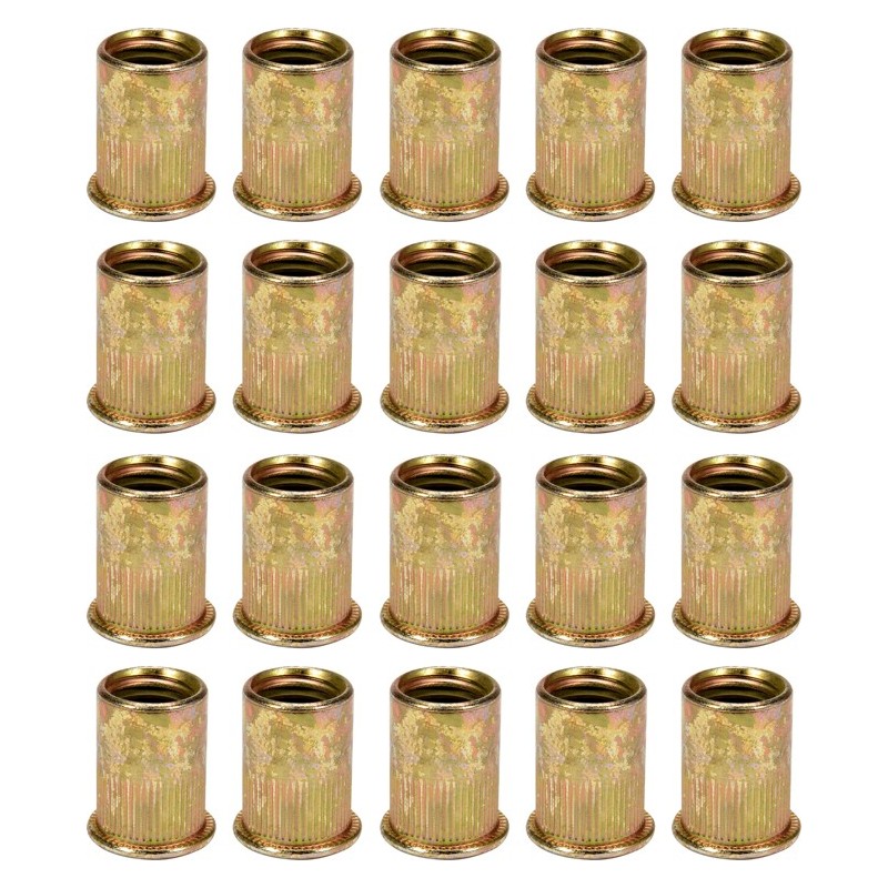 Nitonakrętki stalowe m4, 20szt