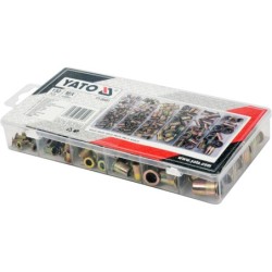 Zestaw nitonakrętek stalowych m3- m10, 150szt